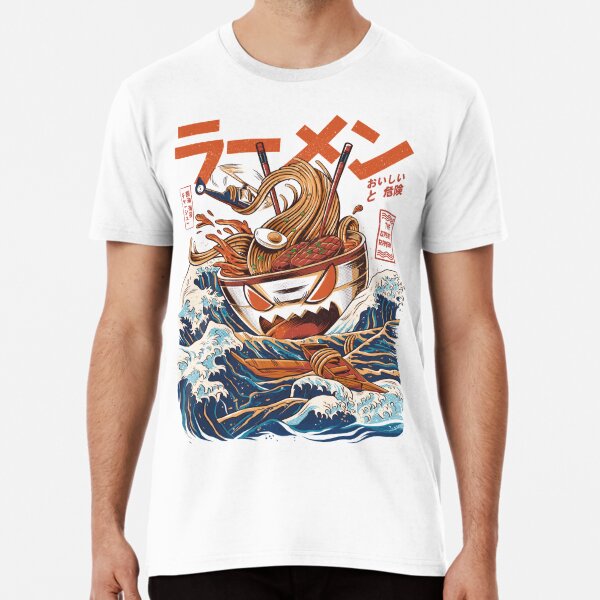 The Great Ramen off Kanagawa Premium T-Shirt