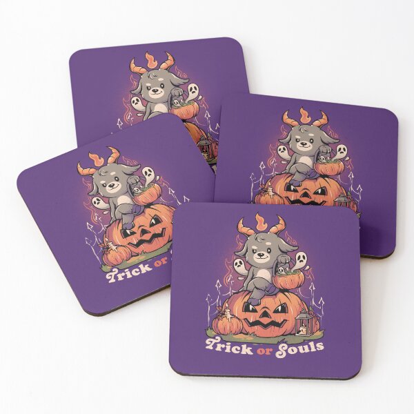 Item preview, Trick or Souls - Evil Creepy Baphomet Halloween Gift designed and sold by EduEly.