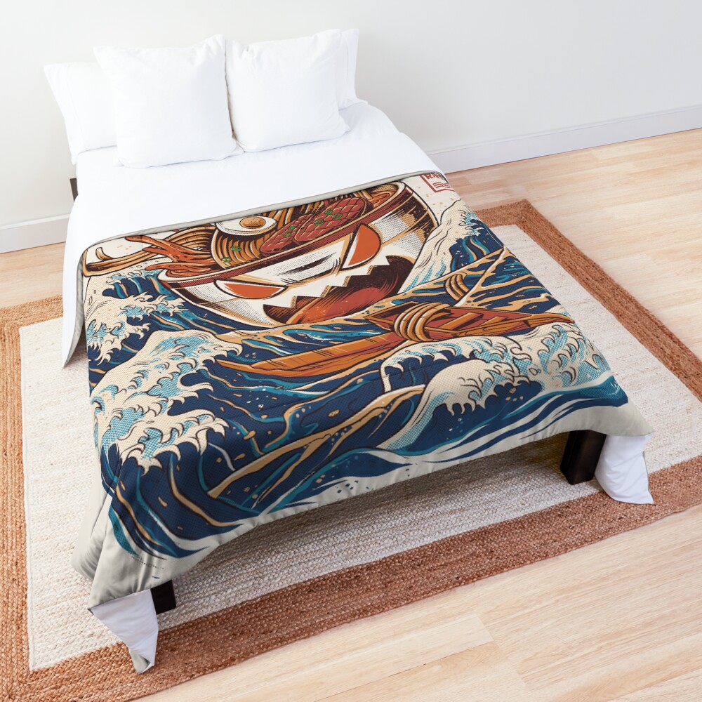 The Great Ramen off Kanagawa Comforter