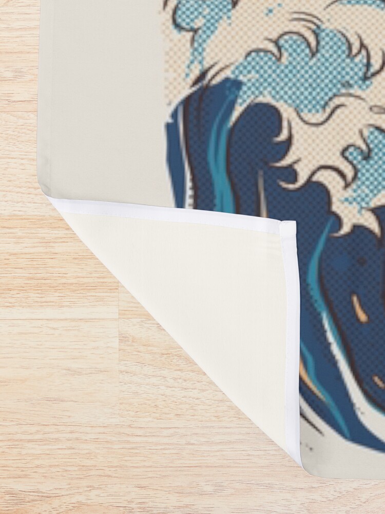 Alternate view of The Great Ramen off Kanagawa Shower Curtain