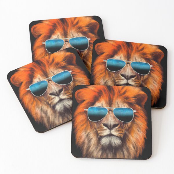 Artikelvorschau, Sonnenbrille Löwe Cool Guy entworfen und verkauft von AbsoluteA.