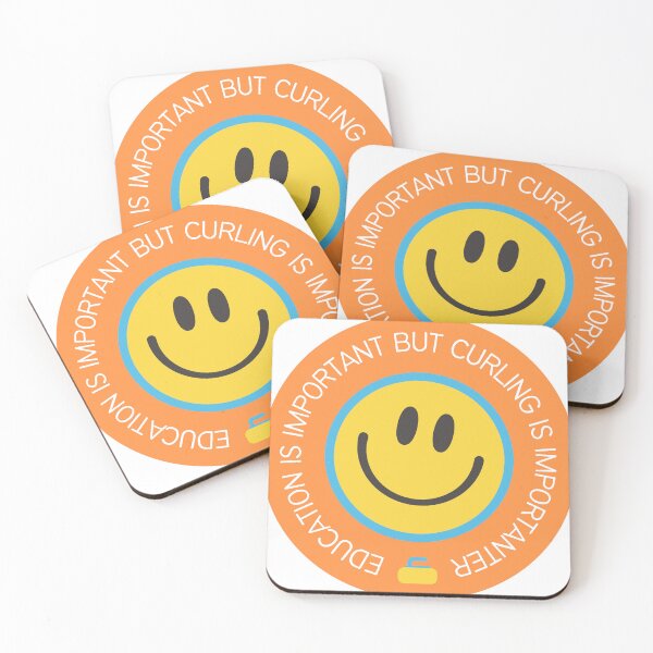 Item preview, Education is important but curling is importanter designed and sold by CakmakShop.
