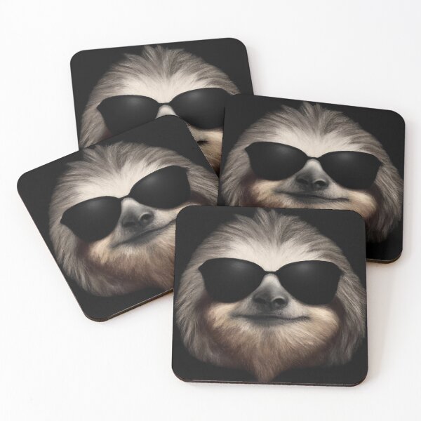 Item preview, Sunglass Sloth Cool Guy designed and sold by AbsoluteA.
