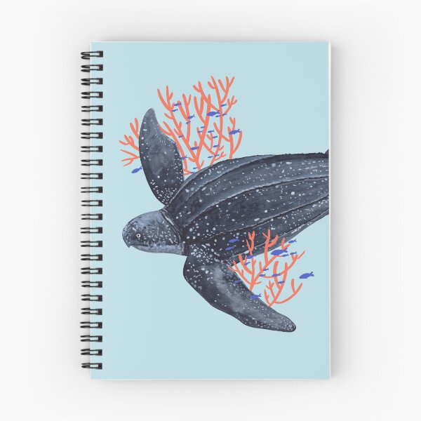 Item preview, LEATHERBACK TURTLE WITH CORALS designed and sold by BEATRIZ ABAITUA.