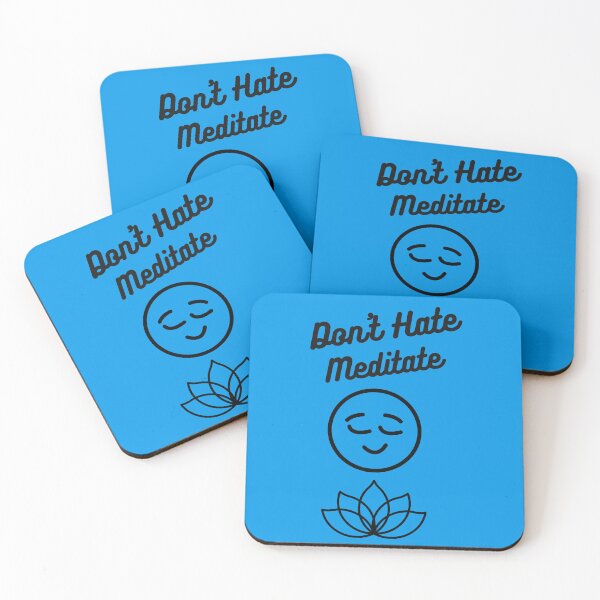 Item preview, Don't Hate Meditate! designed and sold by MyThingNow.