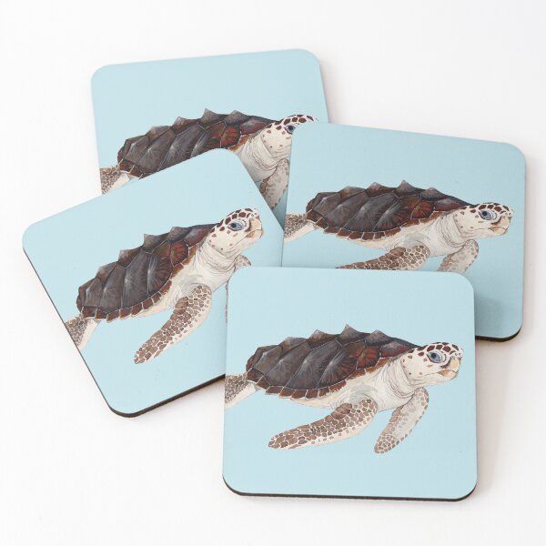 Item preview, LOGGERHEAD TURTLE-Caretta caretta designed and sold by BEATRIZ ABAITUA.