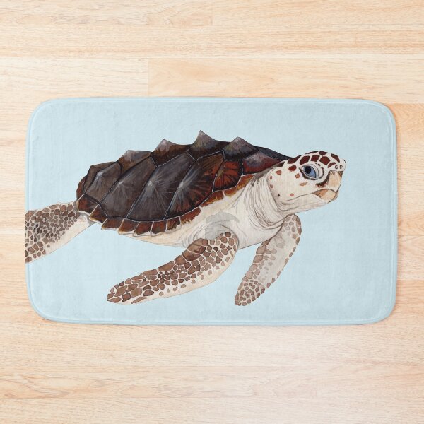 Item preview, LOGGERHEAD TURTLE-Caretta caretta designed and sold by BEATRIZ ABAITUA.