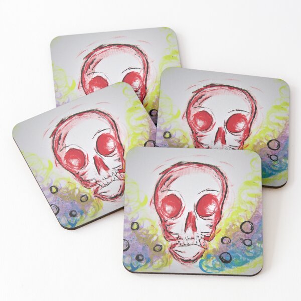 Item preview, Skull painting designed and sold by innocentdanger.