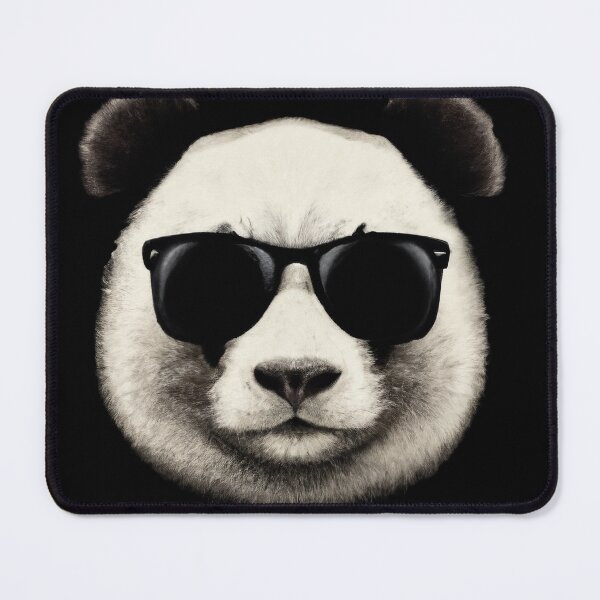 Item preview, Sunglass Panda Bear Cool Guy designed and sold by AbsoluteA.