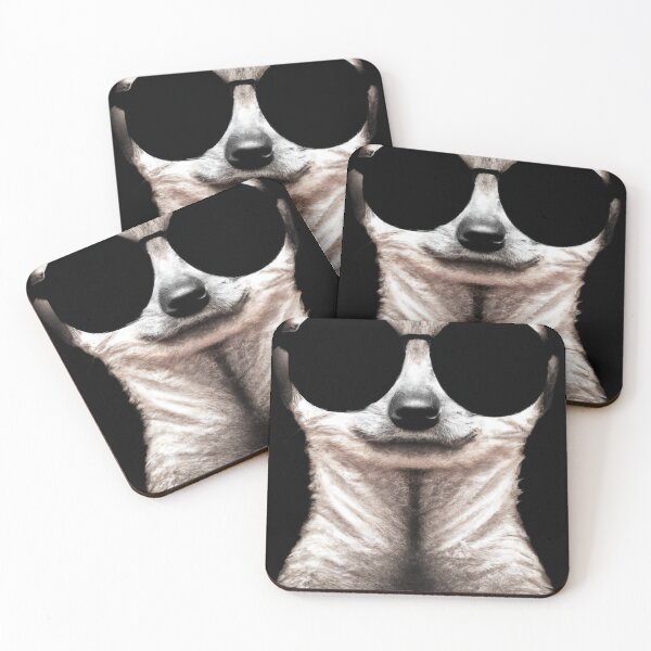 Item preview, Sunglass Meerkat Cool Guy designed and sold by AbsoluteA.