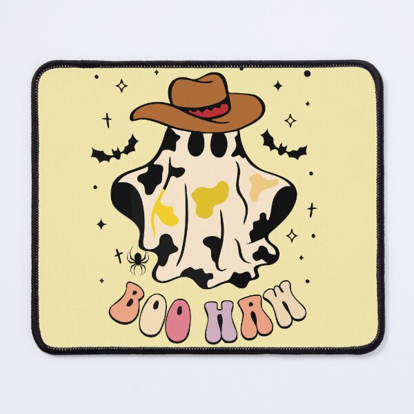 Item preview, Halloween Boo Haw Ghost Funny Cowboy Cowgirl Western T-Shirt designed and sold by artzaka.