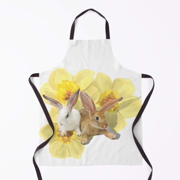 Item preview,  Easter Bunnies...on a trio of daffodils designed and sold by Wonder & Whimsy.