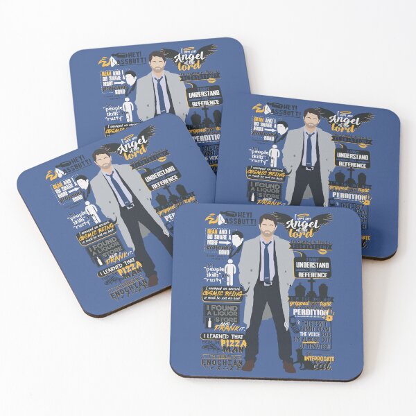 Item preview, Supernatural - Castiel Quotes designed and sold by MrSaxon101.