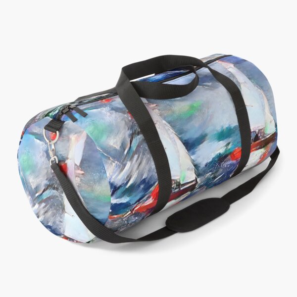 Item preview, AI Two Sailboats Race the Regatta designed and sold by LymphomaLass.