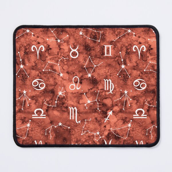 Item preview, Zodiac Sky in Burnt Orange designed and sold by Paisley Yazel.