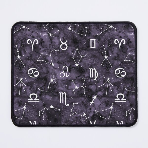 Item preview, Zodiac Sky in Black designed and sold by Paisley Yazel.