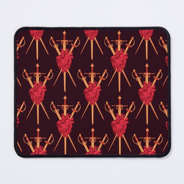Item preview, Three of Swords on Black designed and sold by Paisley Yazel.
