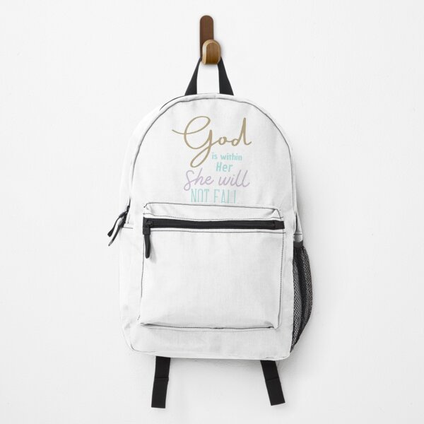 Item preview, Christian Quote - Bible Verse - God is within her she will not fall - Psalm 46 designed and sold by MyArt23.