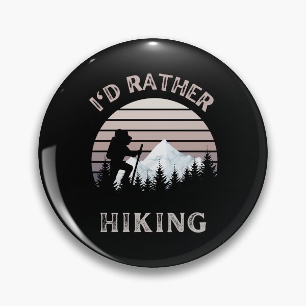Item preview, Hiking I Would Rather Hiking (Adventure) Classic T-Shirt designed and sold by ConfitofBrassB.