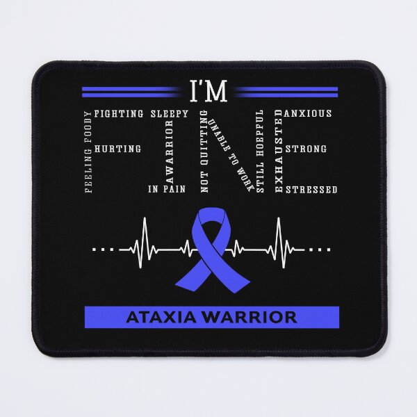 Item preview, I'm Fine Ataxia Warrior Support Ataxia Awareness Gifts designed and sold by rechardtee.