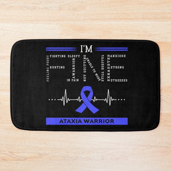 Item preview, I'm Fine Ataxia Warrior Support Ataxia Awareness Gifts designed and sold by rechardtee.
