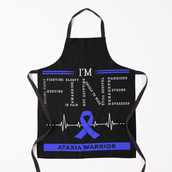 Item preview, I'm Fine Ataxia Warrior Support Ataxia Awareness Gifts designed and sold by rechardtee.