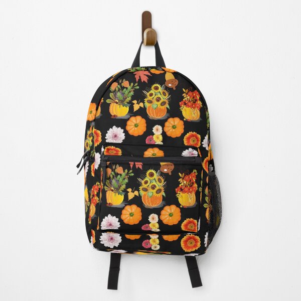 Item preview, Autumn Floral Halloween Pumpkins designed and sold by adoredigitals.