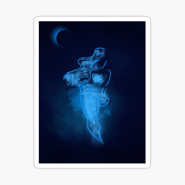 Feeling blue Sticker