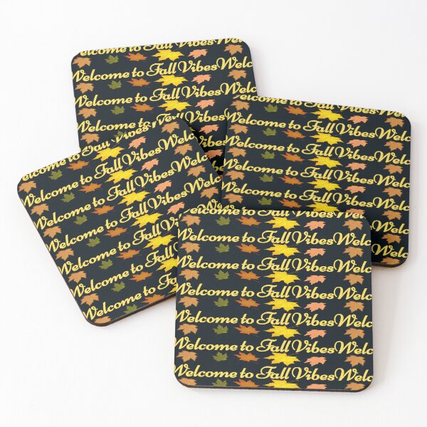 Item preview, Welcome to fall vibes, maple leaf | Fall & Autumn designed and sold by DNC1134.