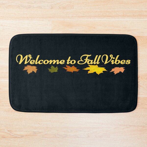Item preview, Welcome to fall vibes, maple leaf | Fall & Autumn designed and sold by DNC1134.