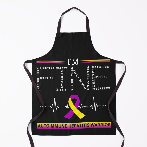 Item preview, I'm Fine Autoimmune Hepatitis Warrior Support Autoimmune Hepatitis Awareness Gifts designed and sold by rechardtee.