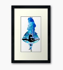Welcome To Wonderland Framed Print