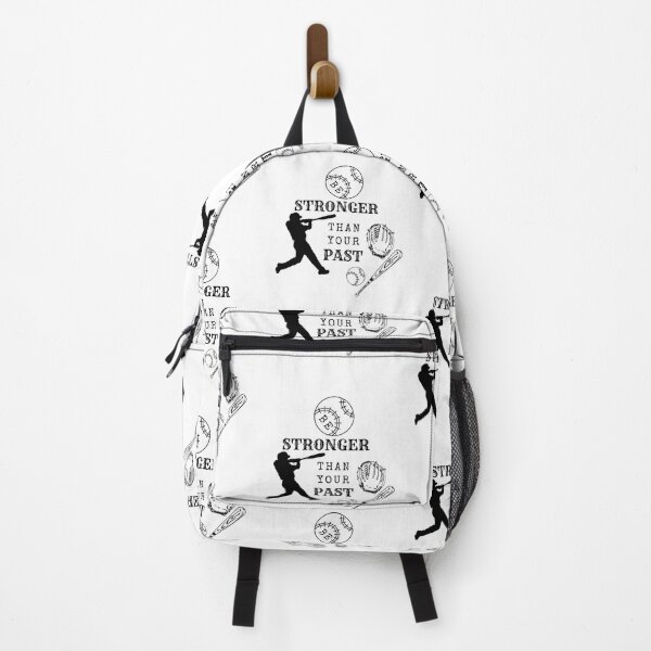 Item preview, Be Stronger Than Your Past (Baseball A) designed and sold by SimplyMe-Plus.