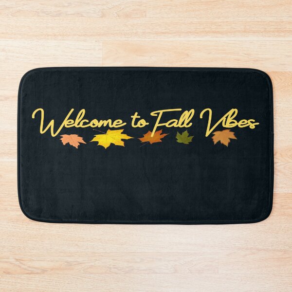 Item preview, Welcome to fall vibes, maple leaf | Fall & Autumn designed and sold by DNC1134.