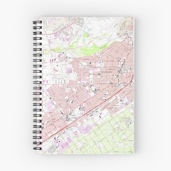 Item preview, Vintage Map of Riverside California (1967) 2  designed and sold by BravuraMedia.
