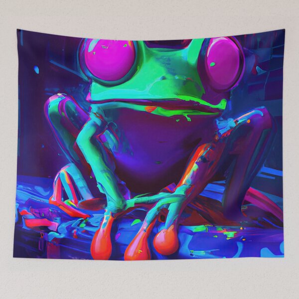 Item preview, What the Frog! designed and sold by Jada-Art-Shop.