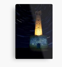 Peel Monument at Night Metal Print