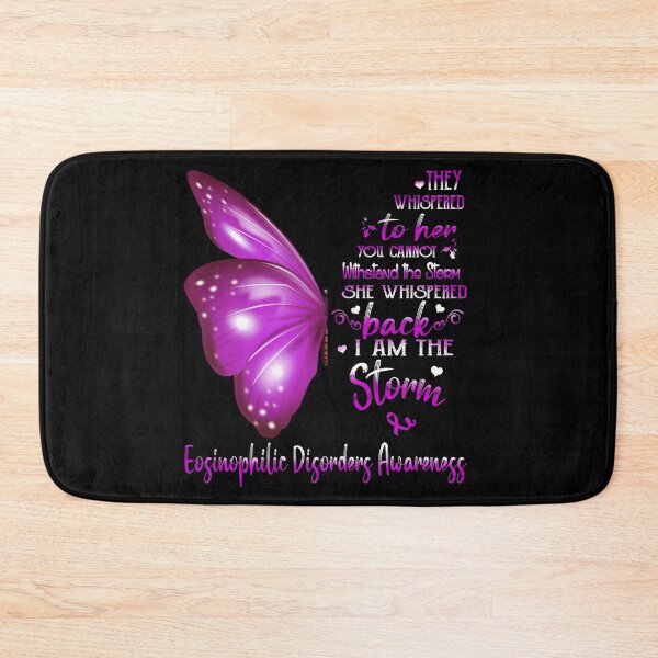 Item preview, She Whispered Back I Am The Storm Eosinophilic Disorders Awareness Butterfly designed and sold by frechettee.