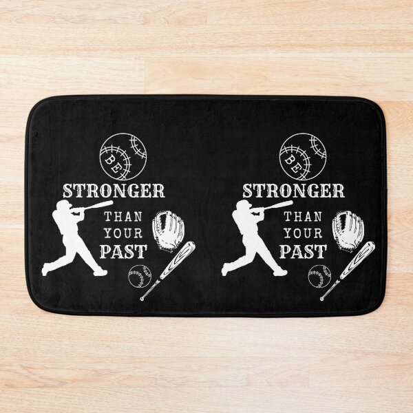 Item preview, Be Stronger Than Your Past (Baseball B) designed and sold by SimplyMe-Plus.