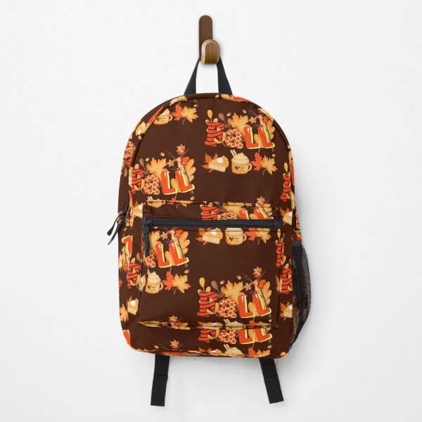 Item preview, Fall Squirrel and Pumpkin Treats Throw Pillow/ Fall Pumpkin Spice Stickers/ Fall Cute Kitchen Apron/Fall T-Shirts designed and sold by KingdomKubs.