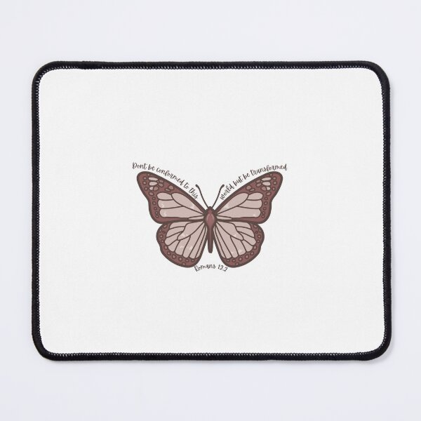 Item preview, Romans 12:2 Verse With Butterfly designed and sold by DesignByAvery.