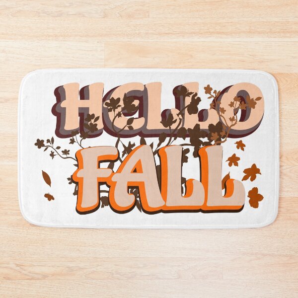 Item preview, Hello Fall Maple Leaf, Floral | Fall & Autumn designed and sold by DNC1134.