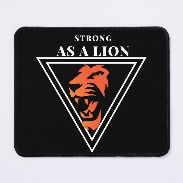 Item preview, Be strong as a lion designed and sold by Soofingscapes.