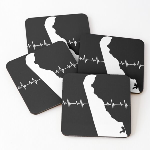 Item preview, Delaware Heartbeat Pulse Line designed and sold by TubularTees.