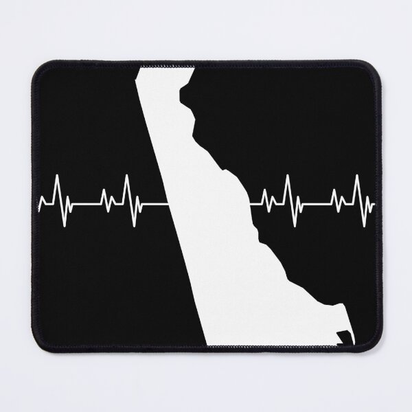 Item preview, Delaware Heartbeat Pulse Line designed and sold by TubularTees.
