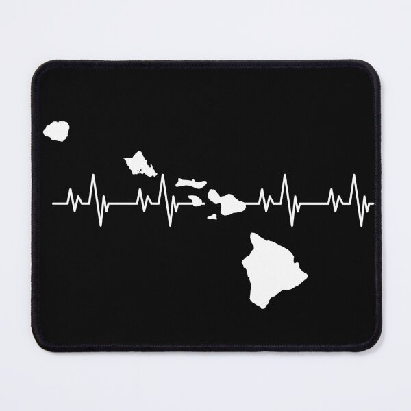 Item preview, Hawaii Heartbeat Pulse Line designed and sold by TubularTees.