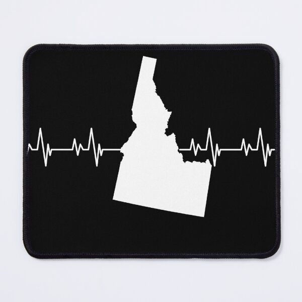 Item preview, Idaho Heartbeat Pulse Line designed and sold by TubularTees.