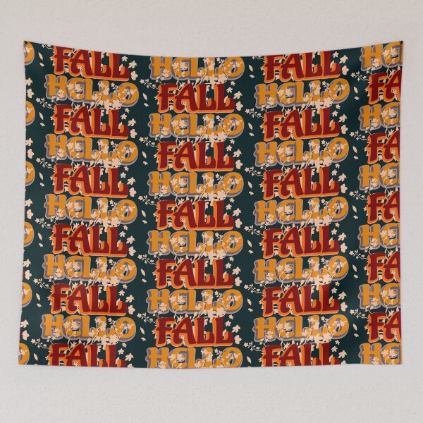 Item preview, Hello Fall Maple Leaf, Floral | Fall & Autumn designed and sold by DNC1134.