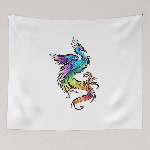 Item preview, Phoenix multicolor designed and sold by Romanraa.