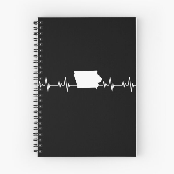 Item preview, Iowa Heartbeat Pulse Line designed and sold by TubularTees.